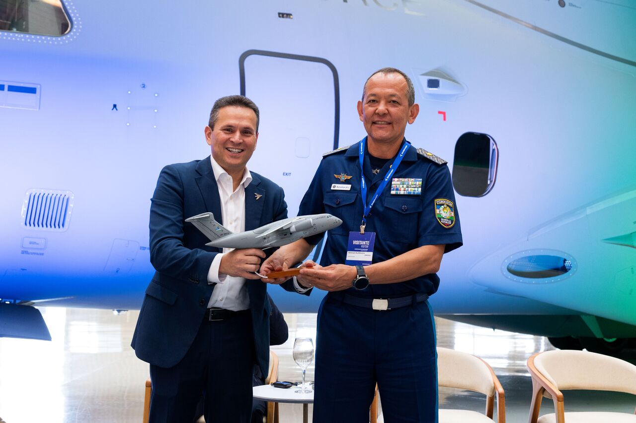 Embraer delivers first C-390 Millennium to the Uzbekistan Air Force