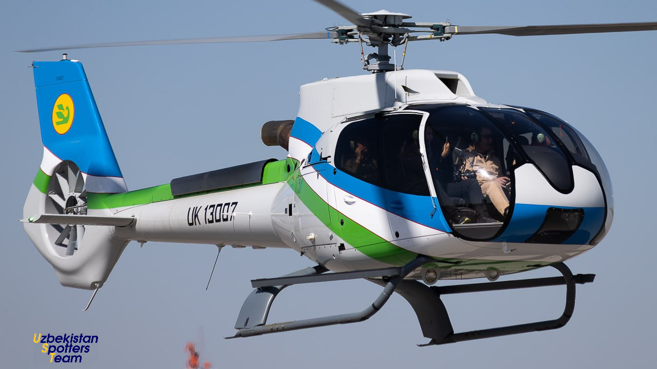 First official spotting at Samarkand International airport