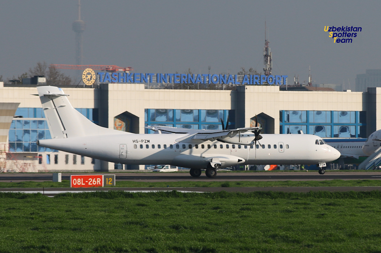 First aircraft for new regional airline SilkAvia arrived in Tashkent