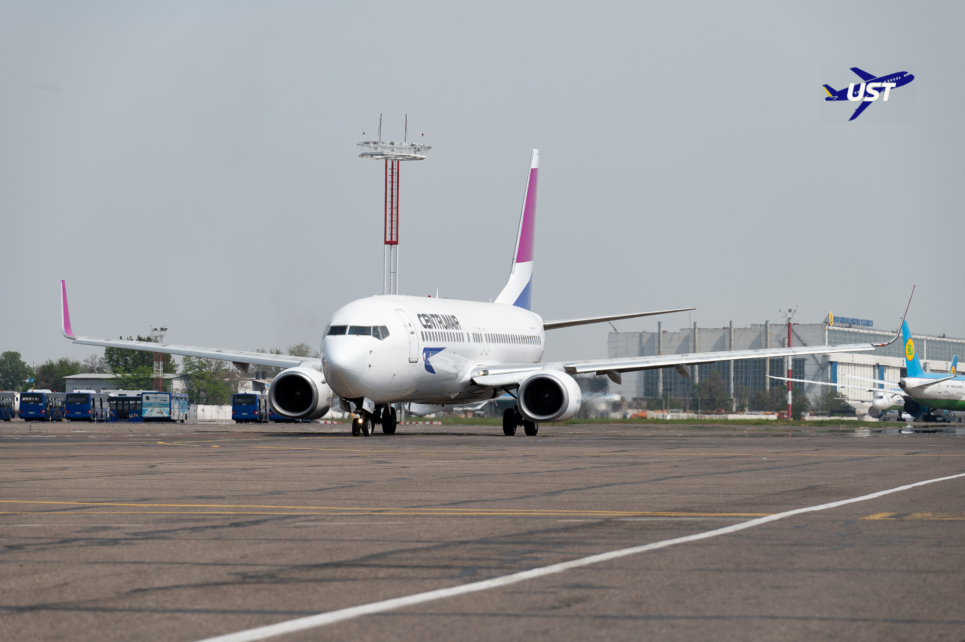 4th official spotting tour at Tashkent airport
