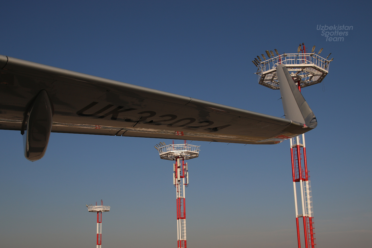 Solemn welcome of another ✈️Airbus A320-251N with registration UK32024 for Uzbekistan Airways🇺🇿