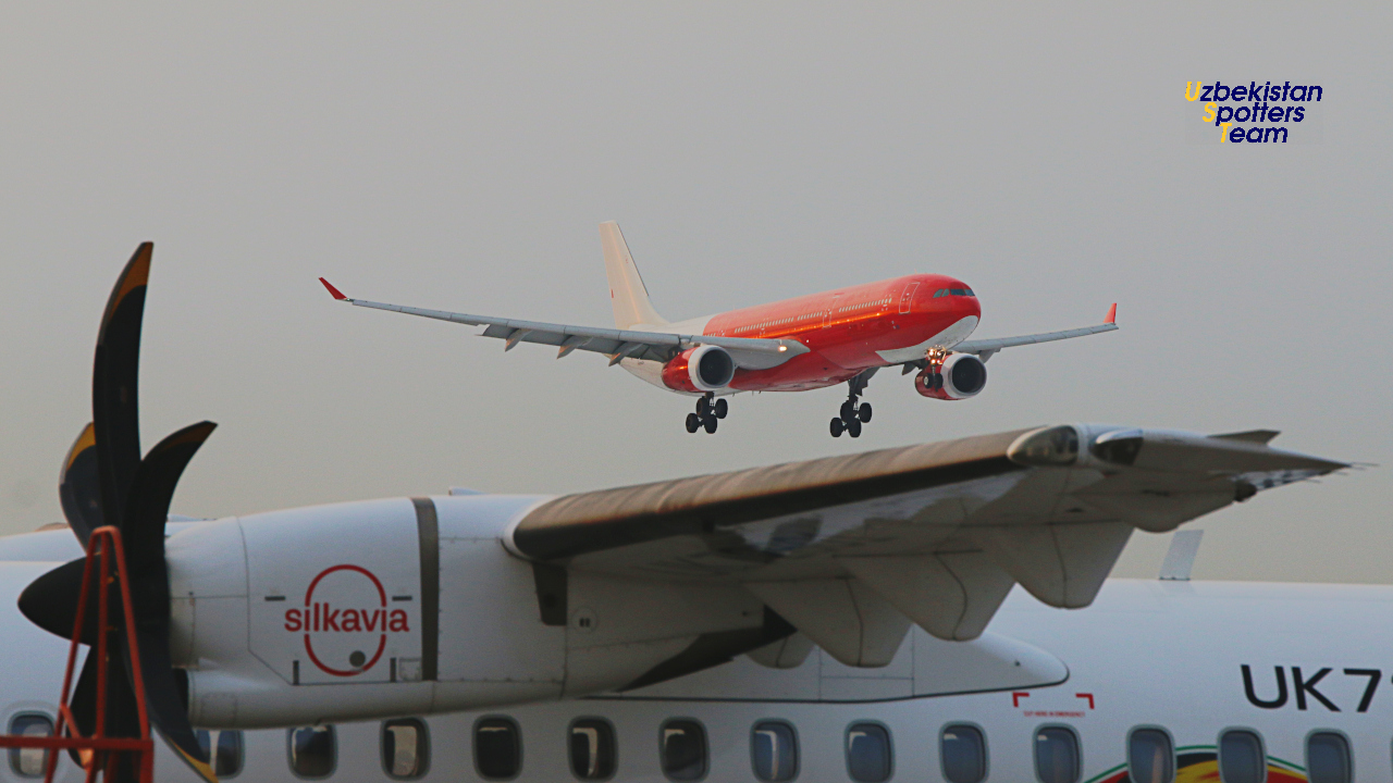 On 15th December 2023 an unscheduled spotting tour took place at Tashkent🇺🇿 airport