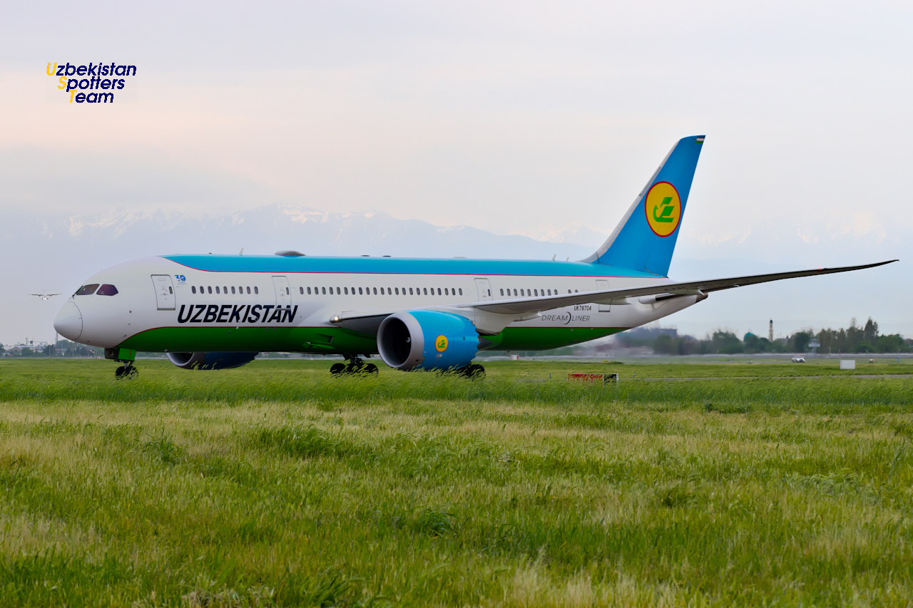 Toshkent aeroportidagi navbatdagi bahoriy spotting
