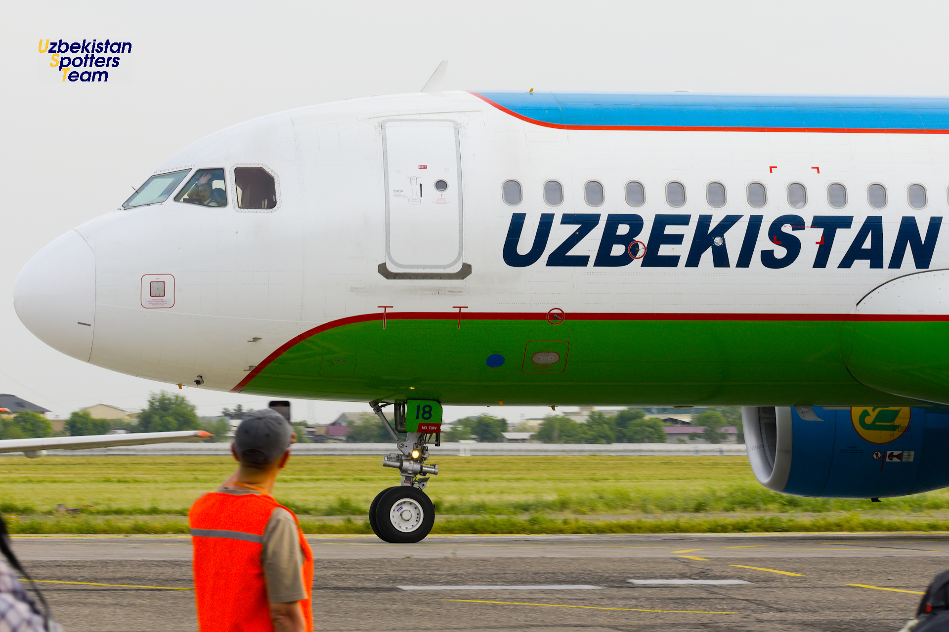 Toshkent aeroportida bahorgi spotting
