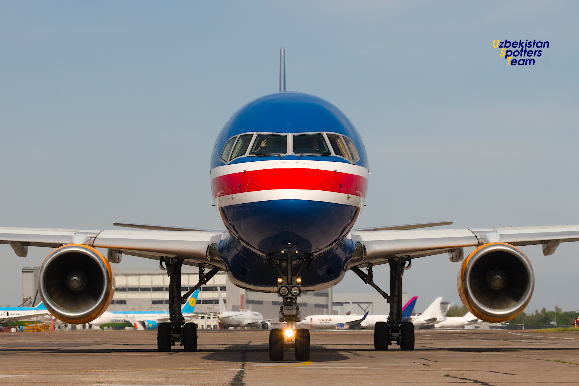 Toshkent aeroportida bahorgi spotting