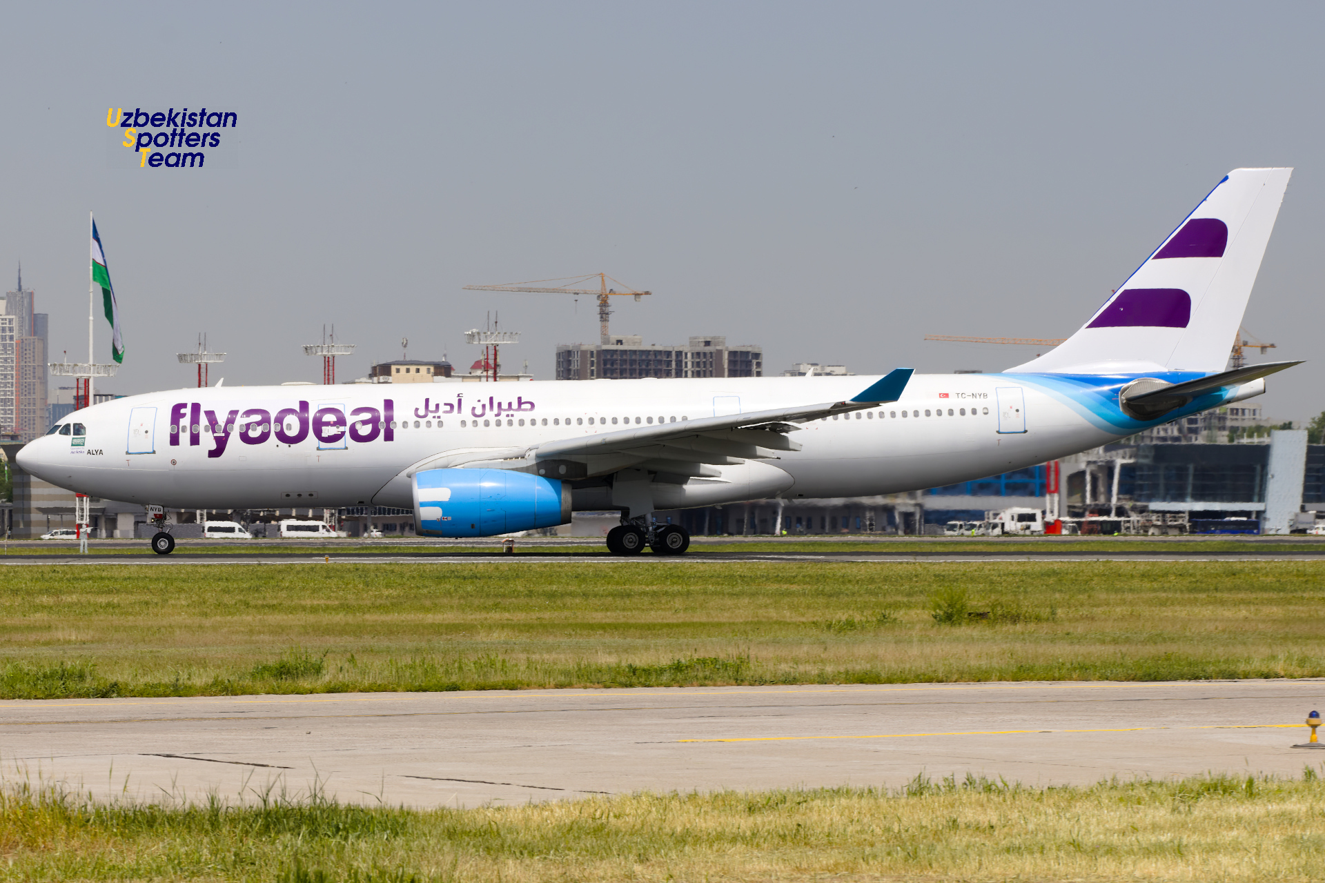 Toshkent aeroportida bahorgi spotting