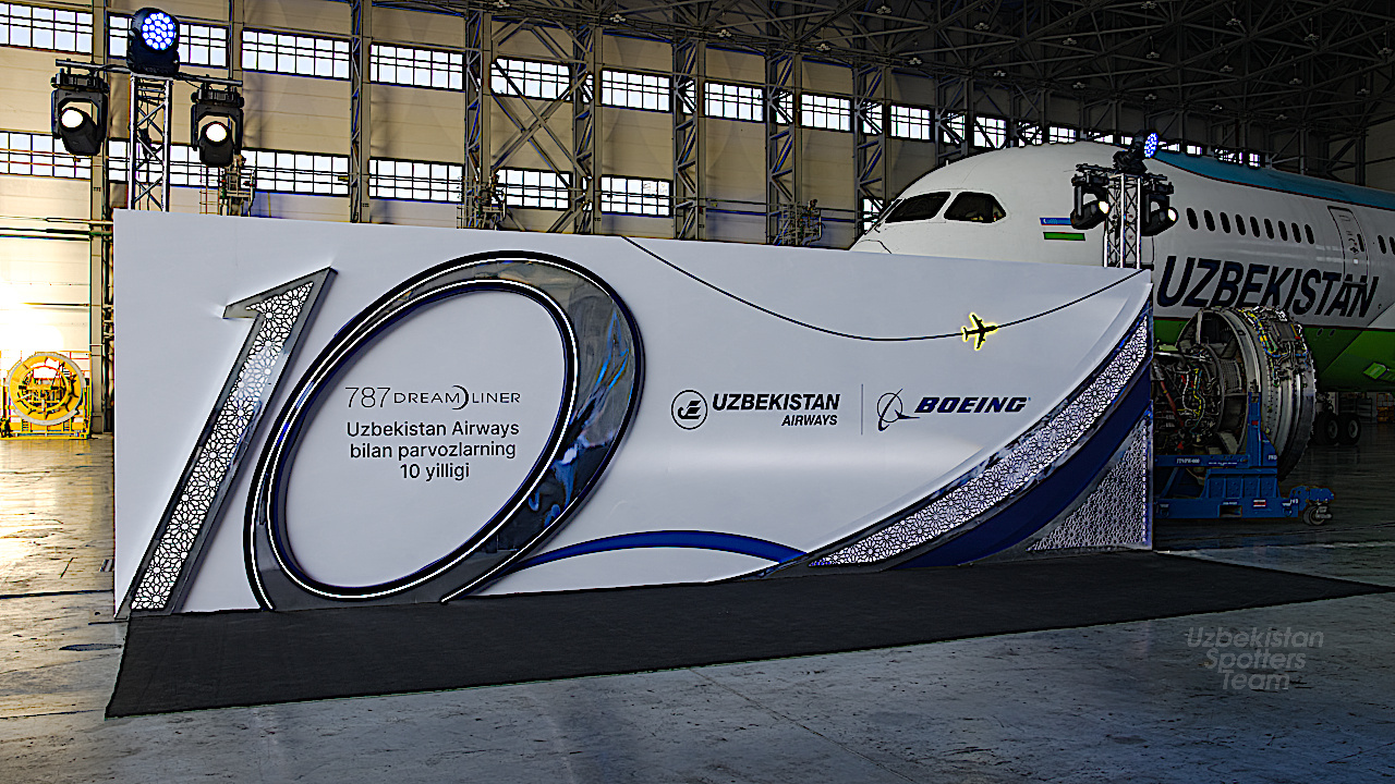 10 years of Dreamliner operations in Uzbekistan