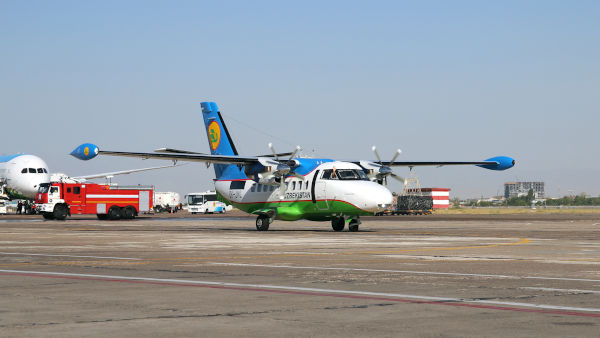 Uzbekistan Airways Let L-410-UVP-E20 OK-JNL